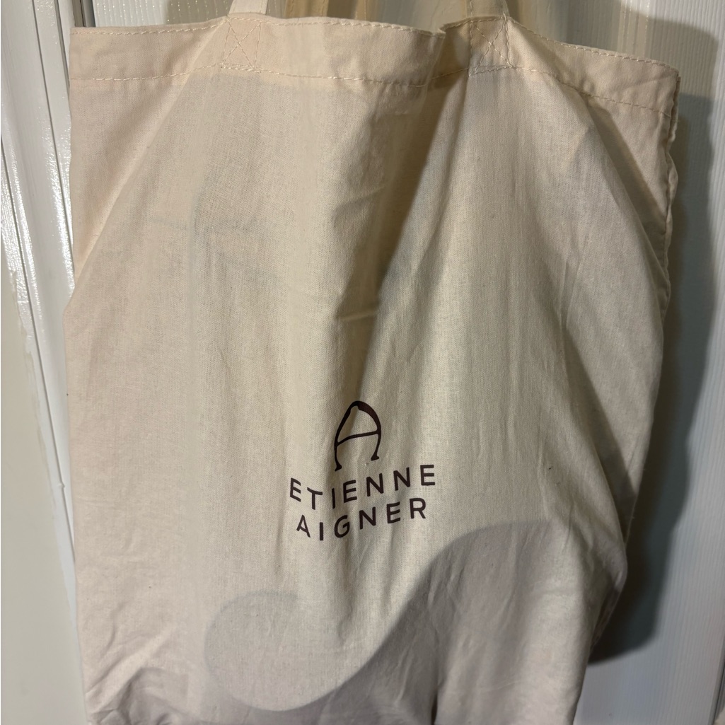 Etienne Aigner Beige Tote Bag